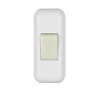 Interrupteur lumineux bipolaire LEGRAND à bascule pour lampe 2A 250V blanc
