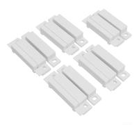 Interrupteur Magnétique Filaire ABS 5pcs pour porte Fenêtre Interrupteur(C) | Boîtier ABS , connexion filaire stable, montage pour facile, discret, intérieur extérieur