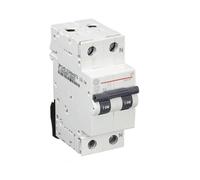 Interrupteur magnéto-thermique GE - AEG 1P+N 16A Courbe C (2 modules) - Automatique série Elfa/Unibis HN-C16/1N pour tableau électrique 230 V, dimensions 9,4 x 7,4 x 3,6 cm