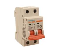 Interrupteur Magnétothermique Automatique, 2P Courbe C 6 kA 220 V, Salvavita Stotz, MCB 2P C25 25 A
