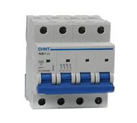 Interrupteur magnétothermique CHINT NB1-63 4P 40A 6kA C 4 Modules 180412