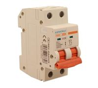 Interrupteur magnétothermique courbe D 25A D25, bipolaire 2P 10 kA, 2 modules DIN 220 V AC, certifié IEC60898-1, série professionnelle PB8H