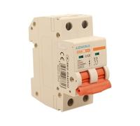 Interrupteur magnétothermique courbe D 32A D32, bipolaire 2P 10 kA, 2 modules DIN 220 V AC, certifié IEC60898-1, série professionnelle PB8H