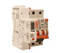 Interrupteur magnétothermique différentiel avec réarmement automatique, type A courbe C, Idn 300 mA / 0,3 A, en 32 A, 2 P 6 kA, 3 modules, avec 3 tentatives de réarmement (10s/60s/300s)