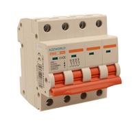 Interrupteur magnétothermique triphasé 4P 32A D32, courbe D 10 kA, 4 modules DIN 380 V AC, certifié IEC60898-1, série PB8H professionnelle