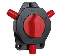 Interrupteur marche/arrêt 4 positions et 2 sorties avec coque Kerbl Noir TU