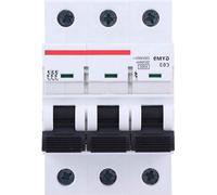 Interrupteur miniature 3 pôles 230/400 V CA 50/60 Hz IP20 - Interrupteur pour montage sur rail (63 A)