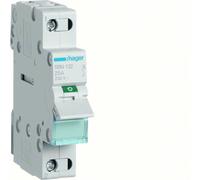 interrupteur modulaire - 1 pôle - 32a - hager sbn132