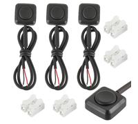 Interrupteur momentané à 4 contacts, bouton-poussoir momentané, 12 V/24 V, mini-interrupteur à clavier