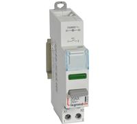 Interrupteur monostable 20A NO+LED vert 110/400V 412920