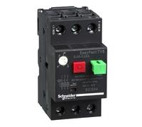 Disjoncteur de protection moteur 3 pôles 0,18 kW 0,4-0,63 A Schneider GZ1E04 interrupteur