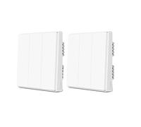 Interrupteur mural Aqara Smart, 2X interrupteur, neutre, 2X pas de neutre-3 touches