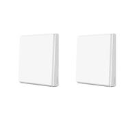 Interrupteur mural intelligent, pas besoin de neutre, technologie radio ZigBee, D1 Wireless 1 Keyx2