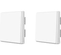 Interrupteur mural intelligent, radio ZigBee, PAS de neutre, 2X D1 Pas de neutre 1K