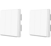 Interrupteur mural intelligent,sans fil, installation simple, 2X D1 avec neutre 3K