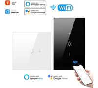 Interrupteur mural intelligent sans fil, wi-fi, Led, interrupteur de lumière, commande marche/arrêt, Tuya, Alexa, Google Home