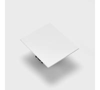 Interrupteur mural Module de commutateur 1 poste 1 voie Blanc,250V 10A,Sans cadre, association libre avec différents designs - WESA