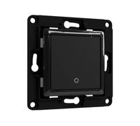 Shelly - Interrupteur mural Wall Switch 1 - 1, 2 ou 4 boutons - Noir