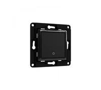Interrupteur mural simple Noir SHELLYWALLSWITCH1BUTTONB ¿ Shelly