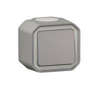 Legrand Interrupteur/va-et-vient Plexo 069711L 10A 250V~ IP55 Gris fixation saillie