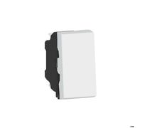Legrand Interrupteur va-et-vient Mosaic 077001L Easy-Led 1 module 10AX 250V Blanc