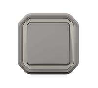Interrupteur ou va-et-vient - Plexo - 069811L - 10AX - 250V - IP55 - Gris