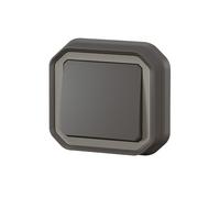 Legrand - Va-et-vient Plexo 069881L - 10 A - Encastré - Anthracite