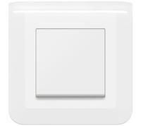 Interrupteur ou va-et-vient simple - Mosaic Easy-Led - complet - blanc
