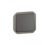 Interrupteur ou VV composable 10 AX 250 V - anthracite - Plexo LEGRAND