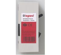 Interrupteur Pac LEGRAND Unipolaire + Neutre Puissance Maxi 4600 W