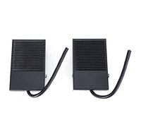 Interrupteur pédale TFS - 1, contrôleur pied auto - réarmant avec câble 24 cm, 250V 10A - commande précise et durable, coque robuste en fer, idéal machines - outils et équipement