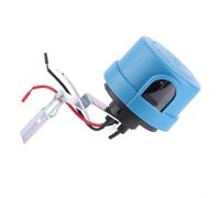 Interrupteur photoélectrique automatique à verrouillage rotatif 105-305 V 10 A Capteur de lumière IP65 résistant aux intempéries pour système d'éclairage de jardin, autoroute, économie d'énergie du