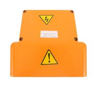 Interrupteur Pied à Double Pédale pour Machines, Commande Sûre Étanche | Métal et Plastique, Garde Protectrice, Anti Dérapant, Usage Industriel, pour Outils Mécaniques et Valve Pneumatique