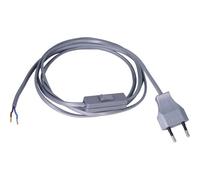 Interrupteur pour câble souple Kopp 140320097 acier 1 x Off/On 2.5 A 1 pc(s)