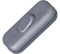 Kopp 191320086 Interrupteur de câble 1 pôle 250 V 2 A Argent