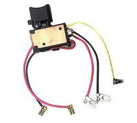 Interrupteur pour Makita 638887-6 HP457D DF457DWE DF457D HP347D DF347D DF347DWE Perceuse Visseuse Sans Fil