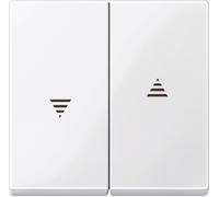 Interrupteur pour stores Merten 432419 System M, 1-M, M-Smart, M-Plan, M-Creativ blanc polaire brillant