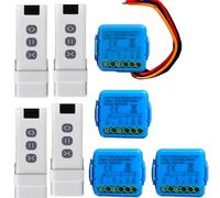 Interrupteur pour volet roulant compatible Wi-Fi, avec télécommande RF 433 MHz