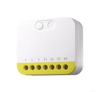 Interrupteur pour zigbee 2 Voies Fil Neutre Interrupteur pour | Installation fil neutre, mise à pour jour pour facile, filaire simple, compatible anciennes maisons
