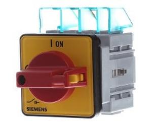 Interrupteur principal/d'arrêt d'urgence 4p. 16A 7.5kW/400V - Interrupteur de sécurité 4 p 0,0075... | Siemens | 3LD2022-1TL13 | Interrupteur-sectionneur