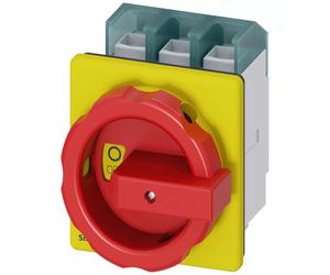 Interrupteur principal/d'urgence Siemens Dig.Industr. 3p. 100A 37kW/400V 3LD2704-0TK53