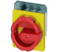 Interrupteur principal/d'urgence Siemens Dig.Industr. 4p. 63A 22kW/400V 3LD2504-1TL53