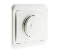 Zenitech - Interrupteur régulateur variateur Blanc blanc
