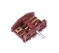 Interrupteur Rotatif 6 Bornes 250V 16A pour Four et Cuisinière à pour gaz - Commutateur de Contrôle en PA66 pour Table de Cuisson