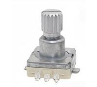 Interrupteur rotatif à 360 degrés EC11 avec bouton-poussoir, pour automatisation industrielle et électronique (arbre fleur de 12 mm)