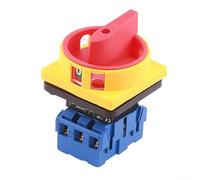 Interrupteur rotatif LW30-32A 3P 32 A 690 V avec contacts argentés en boîtier PC pour ventilation, climatisation, pompe à eau et petits moteurs AC comme interrupteur principal dans les installations
