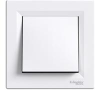 Interrupteur - SCHNEIDER ELECTRIC - Asfora EPH0100121 - Blanc - 10 A - Encastré