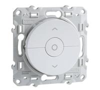 Interrupteur - SCHNEIDER ELECTRIC - ODACE - Blanc - 230 V - 1300 W - 3 boutons