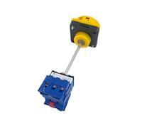 Interrupteur sectionneur à pôle d'extension série YMD11-B, verrouillage par cadenas, montage sur rail DIN, 3/4 pôles, marche/arrêt, sélecteur rotatif came, remplacement LW30(63A 4P)