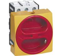 Interrupteur sectionneur BACO 222102 25 A 1 x 90 ° jaune, rouge 1 pc(s)